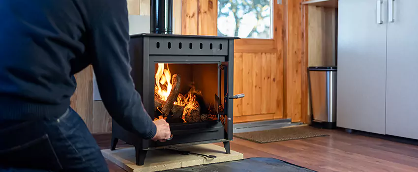 Open Hearth Wood Fireplace Installation in Reading, PA