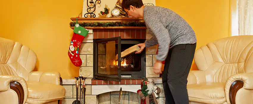 Rusted Metal Fireplace Restoration in Reading, Pennsylvania